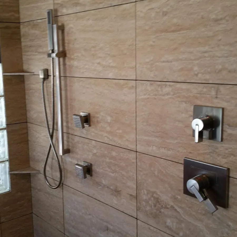 Shower fixture installation for Water Heater Replacement in South Lyon